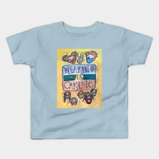 Wearing is Caring Kids T-Shirt